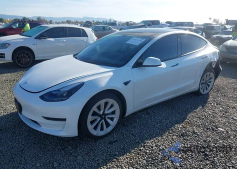 2023 Tesla Model 3 Rear-Wheel Drive from USA, damaged, VIN 5YJ3E1EA6PF450897